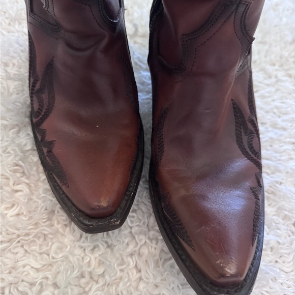 New Dan Post over the knee Leather Boots - Picture 8 of 11